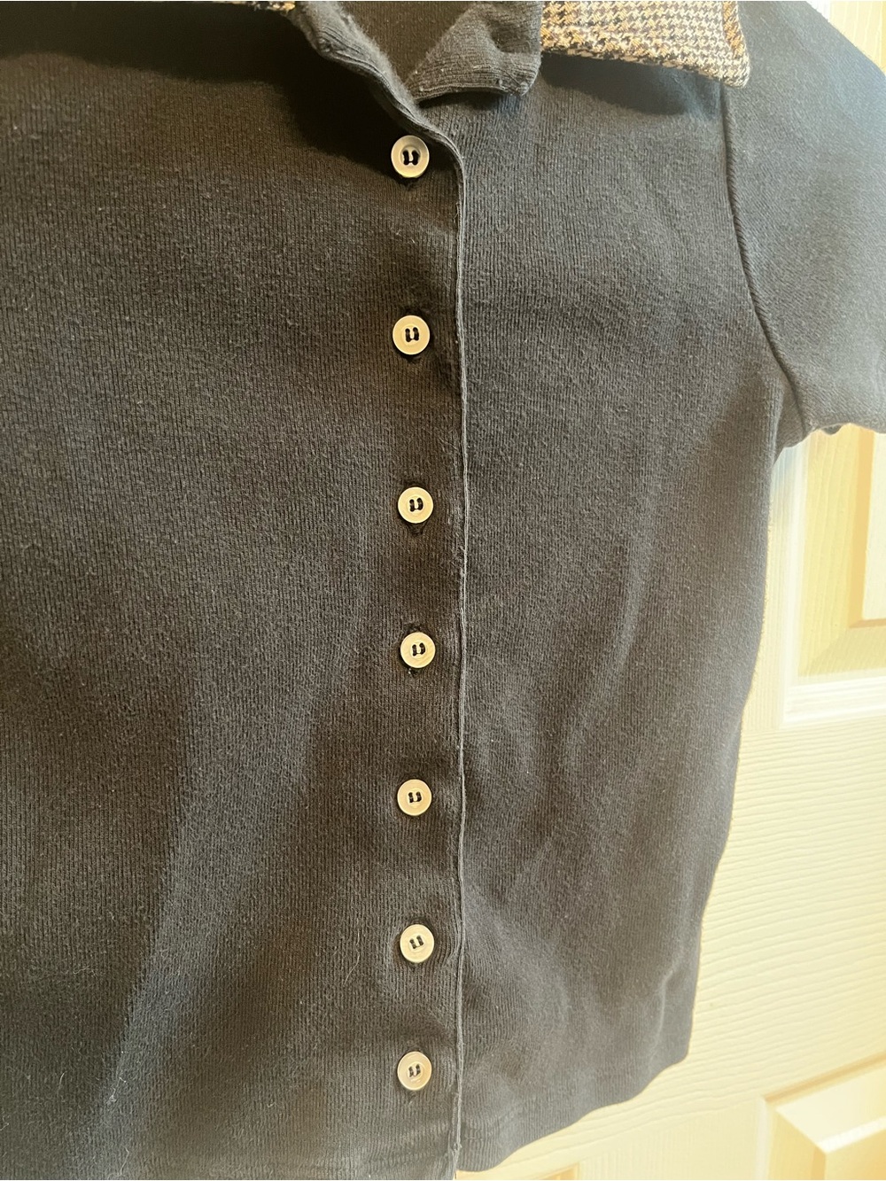 Cropped Button Up - Picture 3 of 7